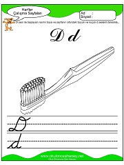 D Sesi Çalışma Sayfaları